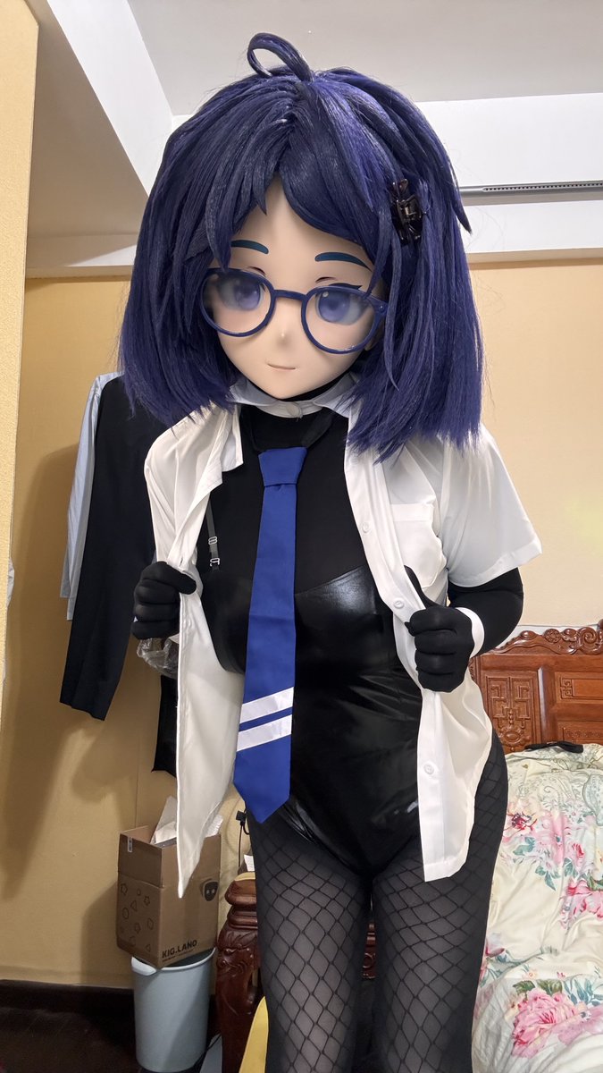 killerwolfly's tweet photo. Bunny Mila (Part 2) 

 #着ぐるみ #kigurumi #MiSide #MiSideMita https://t.co/4asTGgYmB5