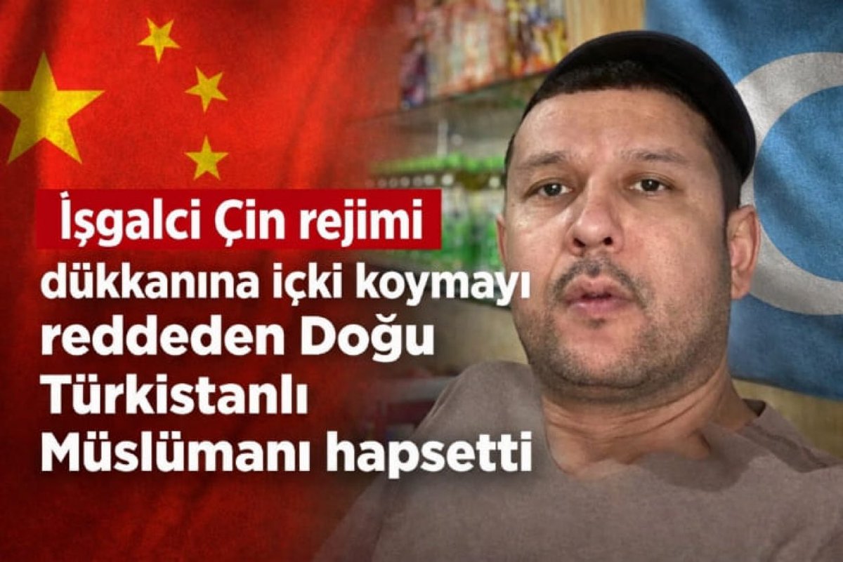 Dükkanında içki bulundurmadığı için işgalci Çin rejimi tarafından hapsedildi

habernida.com/dukkaninda-ick…