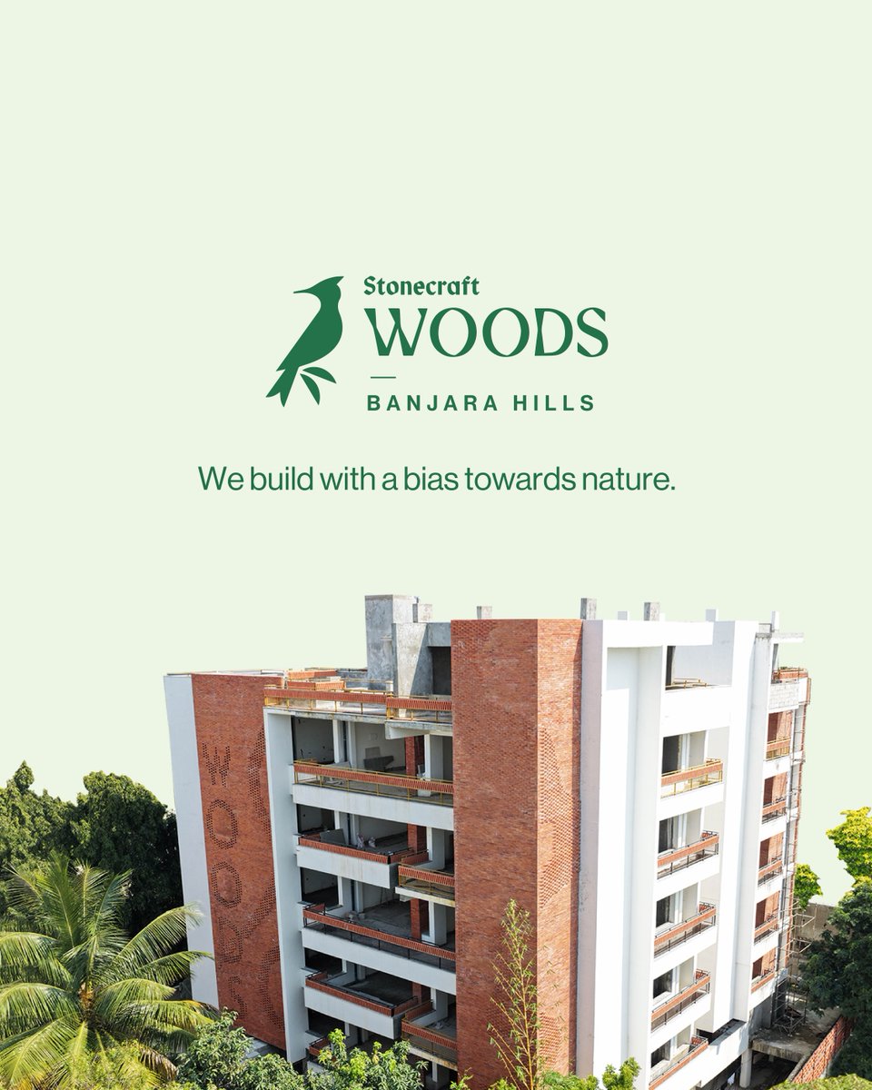 In a neighbourhood that never pauses, we created a space that does.
Boutique living designed for a quieter, more intentional way of life.

#realestate #premiumrealestate #boutiqueliving #hyderabad #india