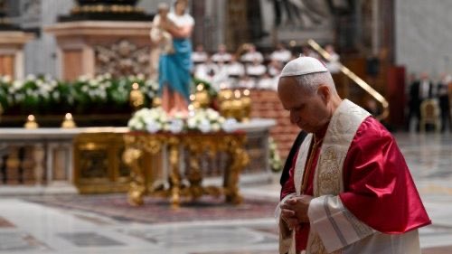 Pope Leo: “War divides; hope unites.  Arrogance tramples upon others; love lifts up. Idolatry blinds us; the living God enlightens.”