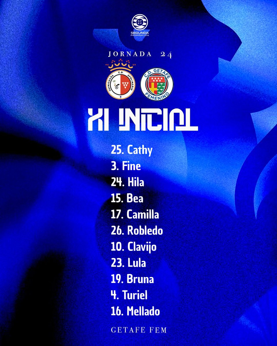 getafefem's tweet photo. 💙 𝐗𝐈 𝐈𝐍𝐈𝐂𝐈𝐀𝐋

#orgulloazulon #getafefem #2RFEF #azulesmicolor https://t.co/LZMPnkcUEX