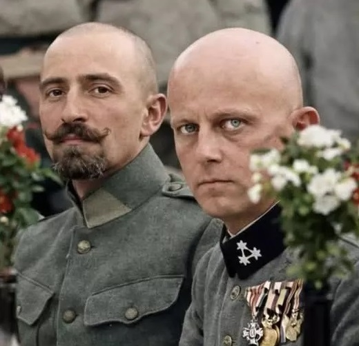 Петро Болбочан та Вільгельм Габсбург.