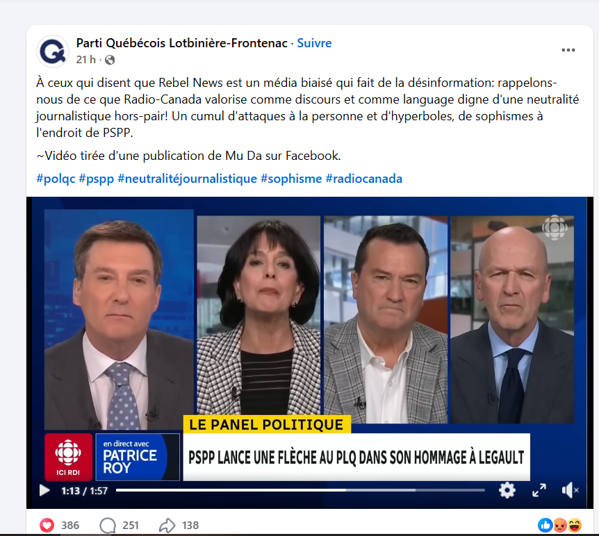 #journalisme #médias #propagande étatique #polqc 
facebook.com/reel/881667944…