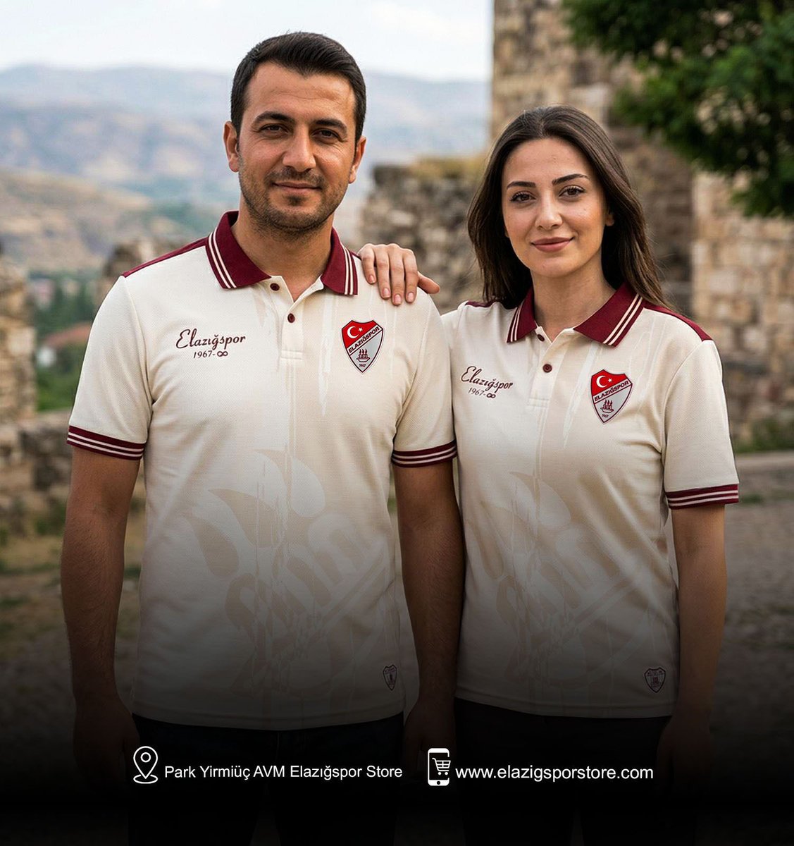 elazigsporstore's tweet photo. Bir Şehrin Genetiği, Bir Armanın İhtişamı: Zafere Kuşan!

Haydi gidelim maça, omuz omuza şampiyonluğa…

Şampiyonluk yolunda omuz omuza verdiğimiz bu tutkulu yürüyüşte, ruhumuzu sadece tribünlere değil, şehrin her sokağına taşıyoruz. 

Şıklığından ve asaletinden ödün vermeyenler için birbirinden tarz özel formalar Park Yirmiüç AVM Elazğspor Store ve https://t.co/hWiZufjeYB online mağaza’da.

📍 Mağaza: Park Yirmiüç AVM - Elazığspor Store
📲 Online: https://t.co/hWiZufjeYB