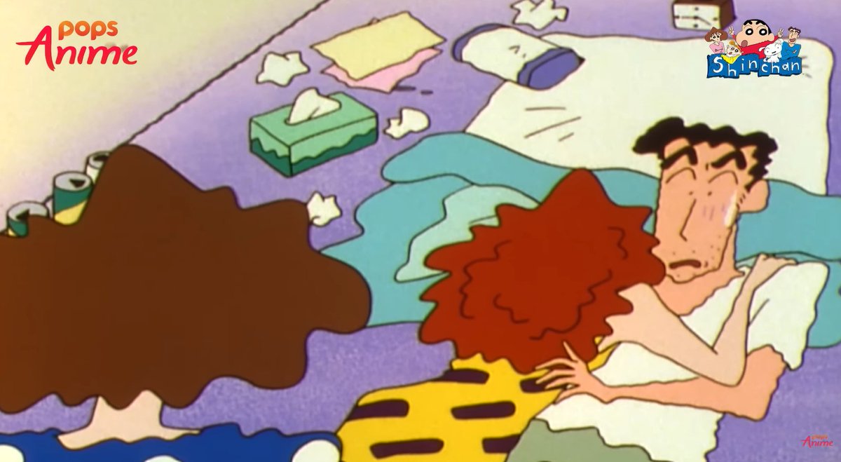 MANOWVIP's tweet image. Shin Chan (1992)
EP.148 Dad’s misfortune 
#Shinchan