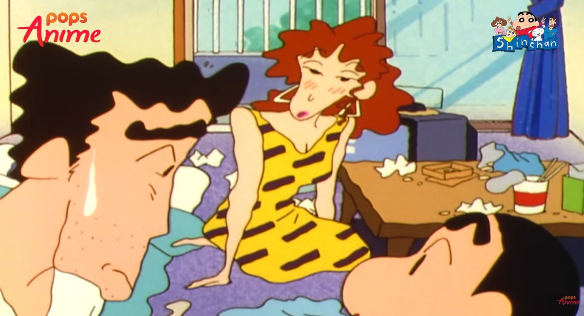 MANOWVIP's tweet image. Shin Chan (1992)
EP.148 Dad’s misfortune 
#Shinchan