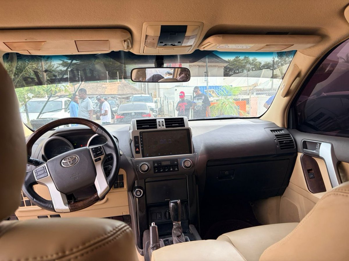 abbarhladan's tweet image. BELGIUM ESCAPE TOYOTA LANDCRUISER PRADO 2014 V6 @ 38.7M 
ABUJA DEAL
NATION WIDE DELIVERY 🚚