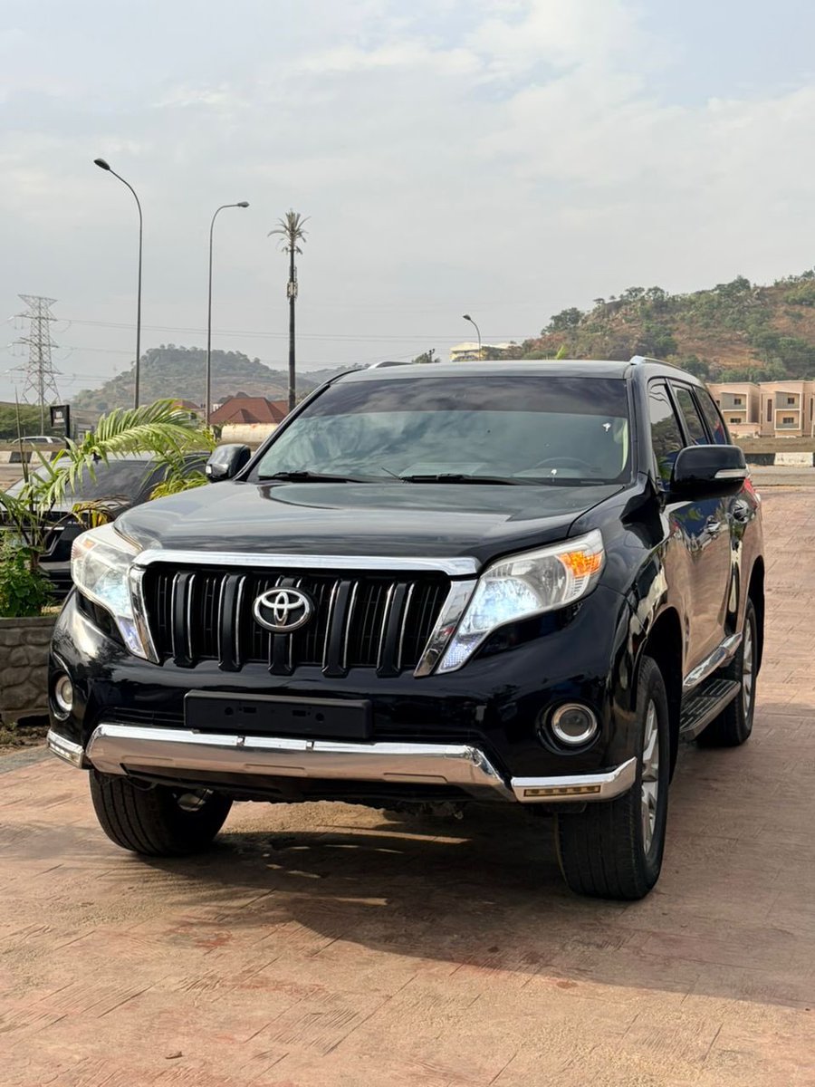 abbarhladan's tweet image. BELGIUM ESCAPE TOYOTA LANDCRUISER PRADO 2014 V6 @ 38.7M 
ABUJA DEAL
NATION WIDE DELIVERY 🚚