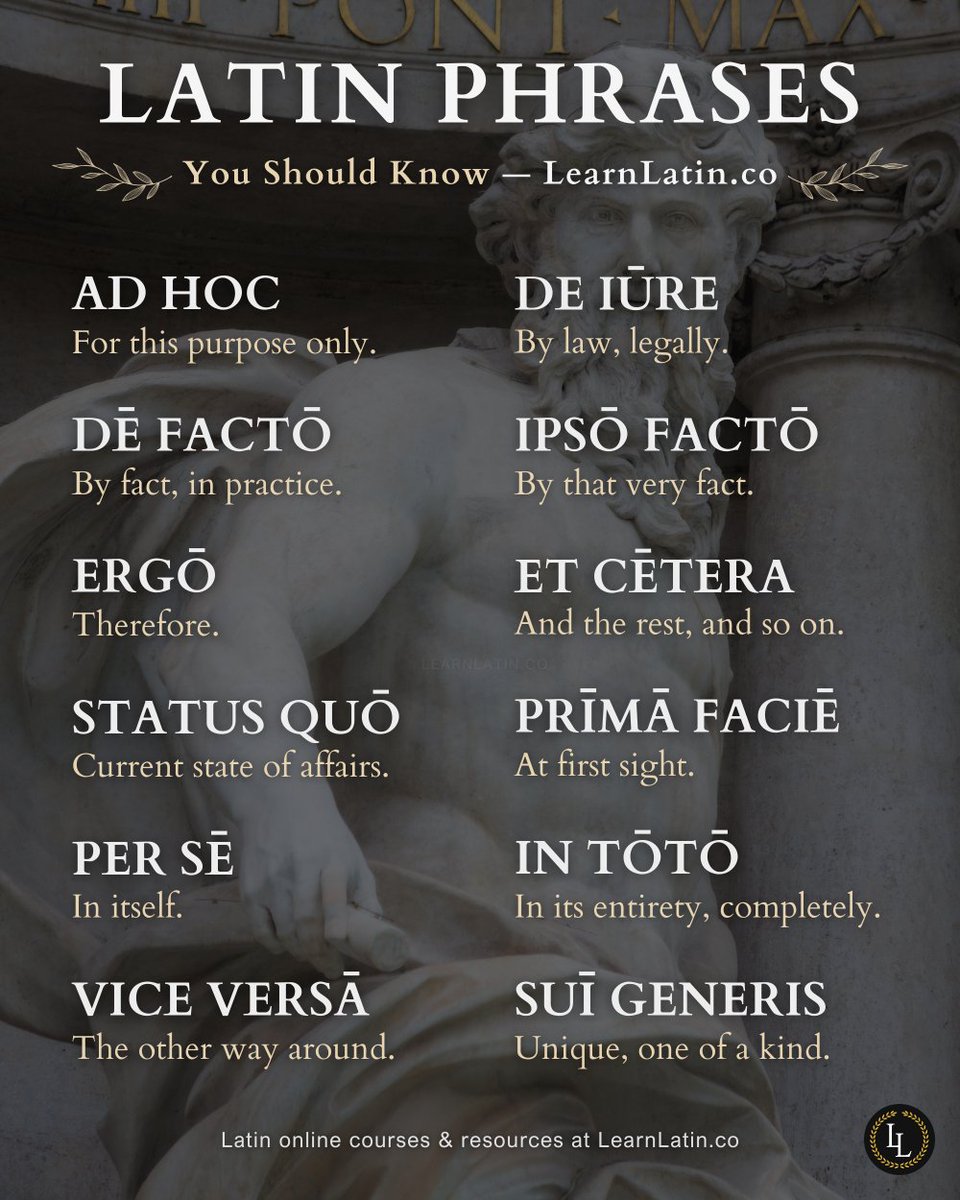 Learn Latin tweet media