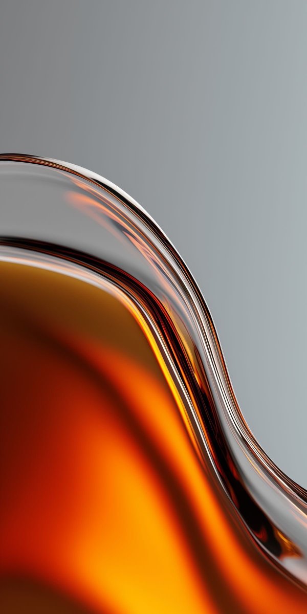 bamidoh's tweet image. Optimized the 'Liquid Glass' gradients for the iPhone 15 Pro. The depth effect on the #iOS26 lockscreen is a 10/10. 🌊
