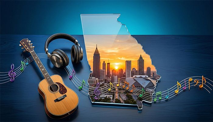 Moore4Georgia's tweet photo. 🎶Georgia lawmakers have passed the 'Georgia Music Office and Music Ready Communities Act', establishing a statewide office to promote and support the music industry. It passed the Assembly with bipartisan support on the final day of the session🎶🎵🎧🎼🎤🎸🎹 https://t.co/h5SURx31vi