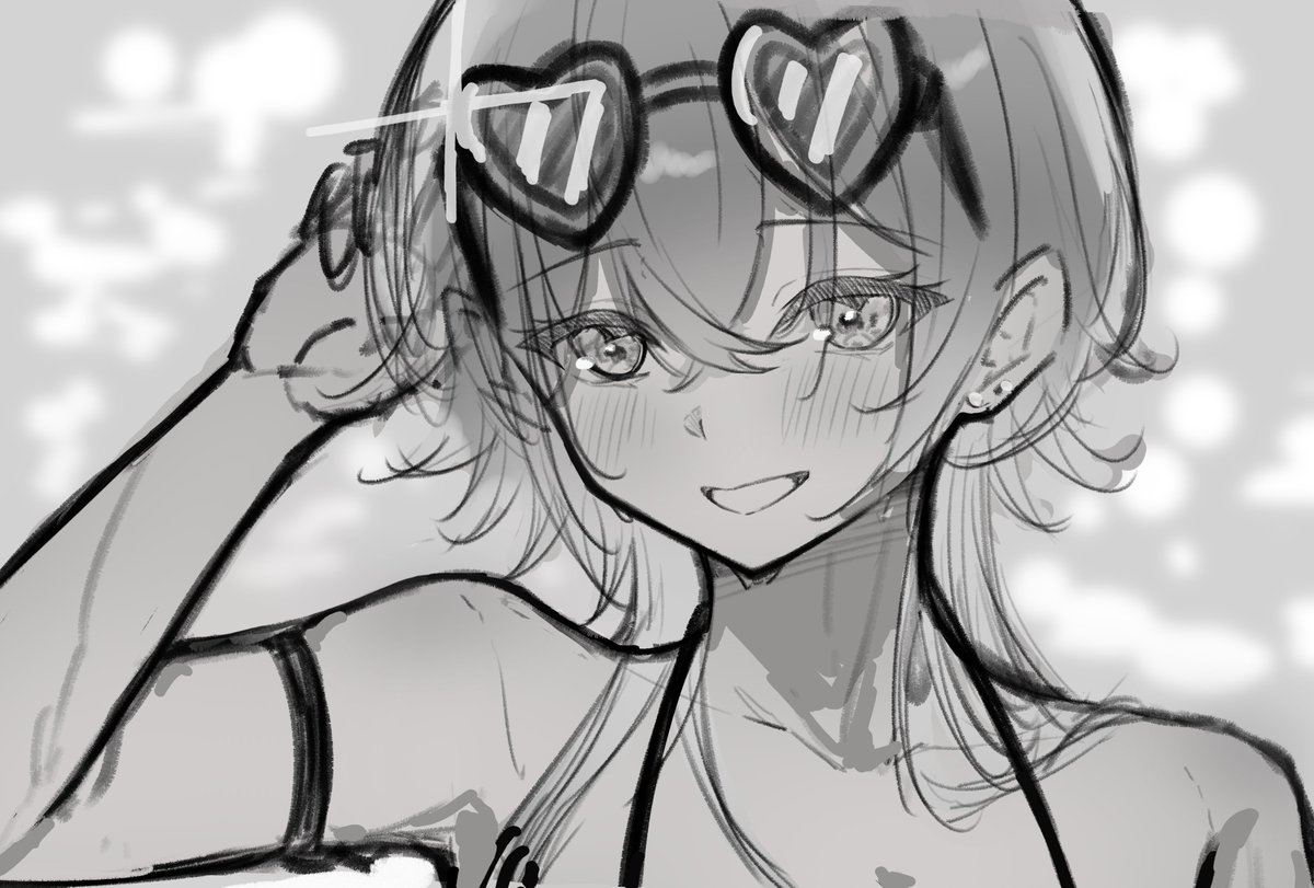 #一ノ瀬の絵　ラフ