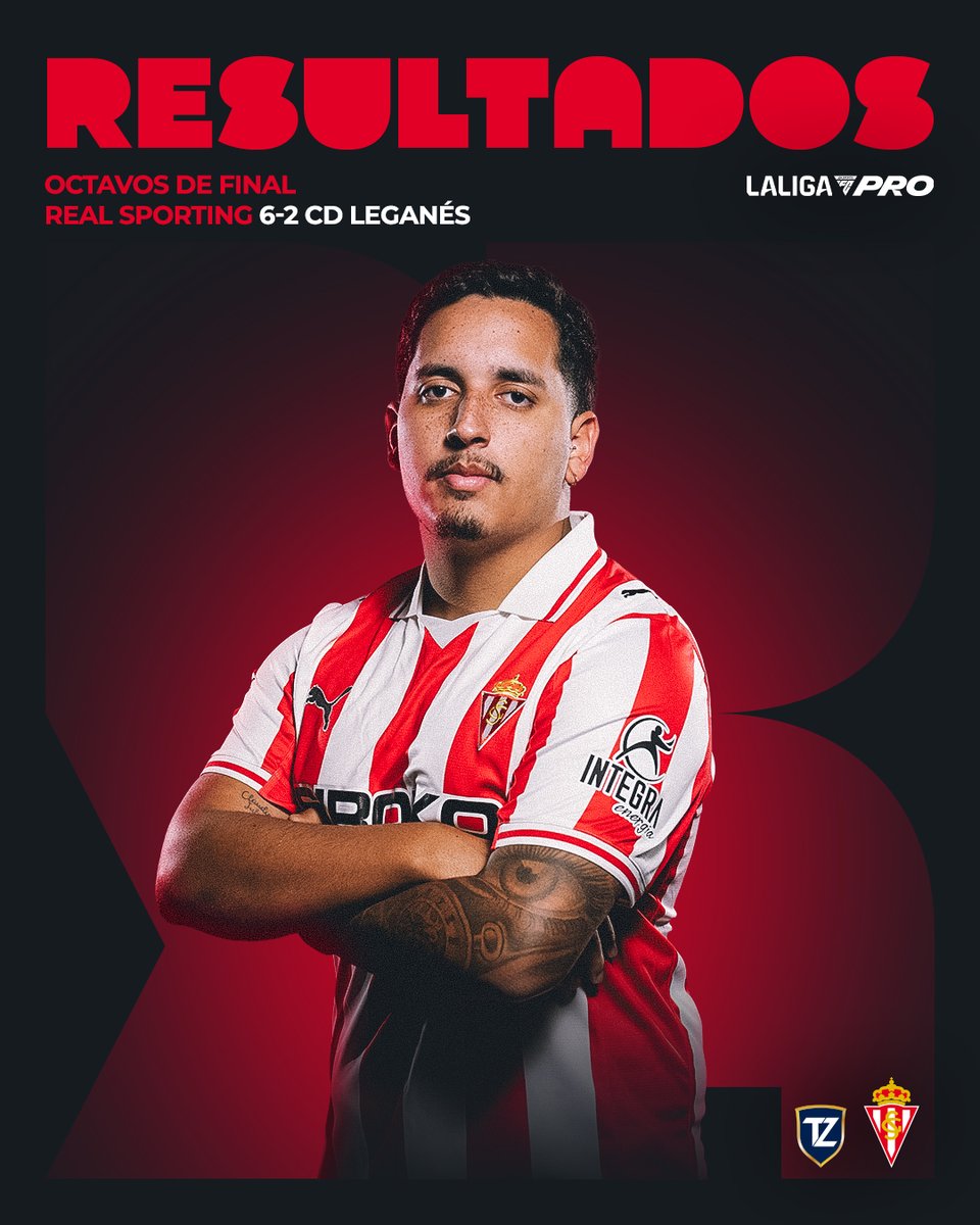RSGeSports's tweet photo. 🎮 🤩 ¡Estamos en los cuartos de LALIGA FC PRO Finals!

☑️ Victoria 🆚 CD Leganés (6-2).

🔜 🆚 Getafe CF.

¡Seguimos, @PHzin! 👏🏼 https://t.co/PXUrVwZ68H