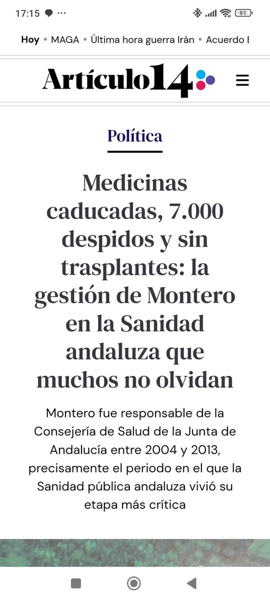 <a href="/mjmonteroc/">María Jesús Montero</a> <a href="/psoedeandalucia/">PSOE de Andalucía</a> <a href="/PSOE/">PSOE</a> Así dejo usted la Sanidad en Andalucia