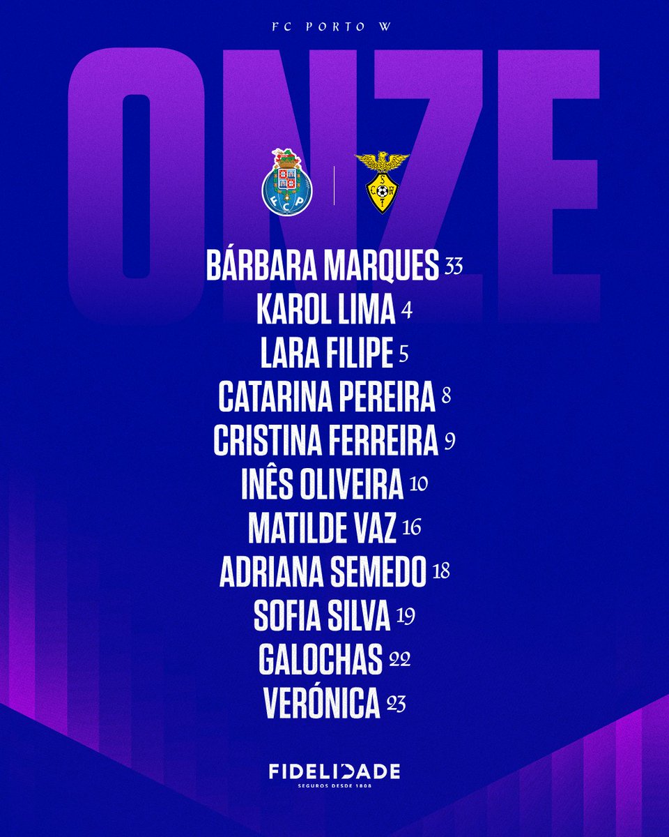 11 inicial ⚽ #FCPortoW