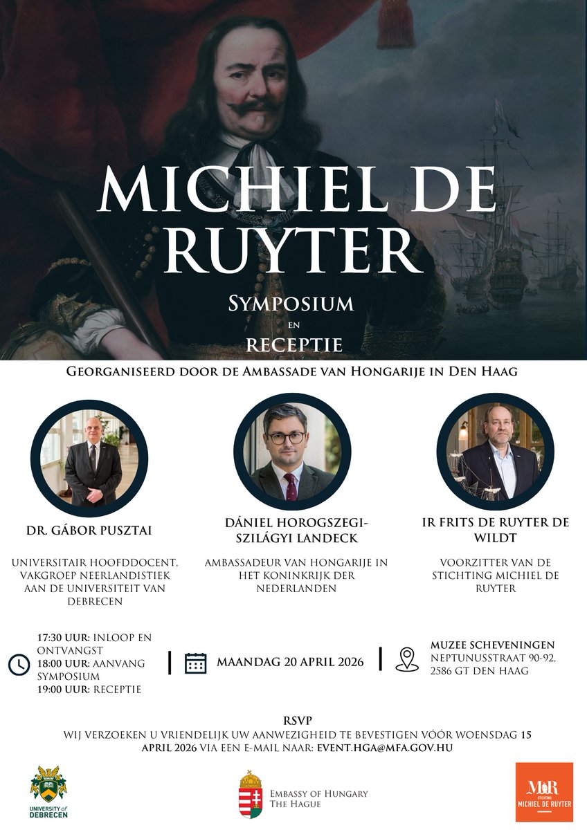 LANDECK_D's tweet photo. Michiel De Ruyter 3️⃣5️⃣0️⃣ Symposium op #Scheveningen in het @muzeeschevening  in zamenwerking met @DEgyetem &amp; Stichting De Ruyter. Meld U zich aan! https://t.co/0QdsfAJOw4