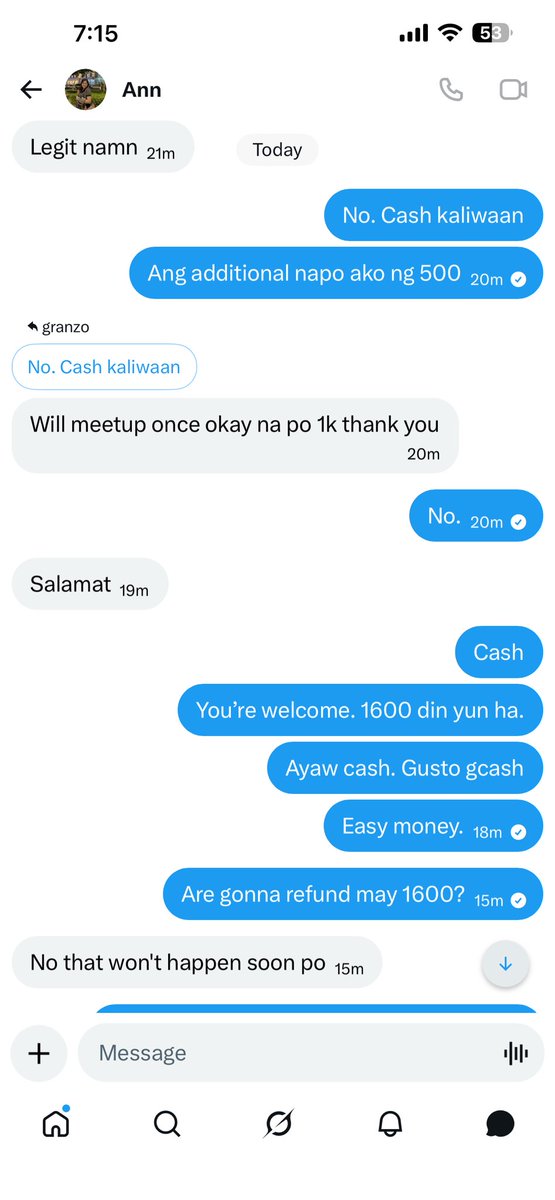 143granzo's tweet photo. SCAMMER ALERT 🚨 

First time ko mascammed sa fanmeet ticket. Grabe noh, may mga Tao pala talagang manloloko para magkapera. Like grabe sila!! May iba pa ba nascam si @realjcasaminics ?

 #SnickerswithMingyu
#SNICKERSwithMINGYU https://t.co/tDl01JjRlm