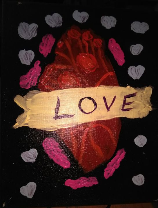 writer247's tweet photo. Art of the Day! "Love". Buy at: https://t.co/5XbZVCAUAL https://t.co/NUNjid8DPw