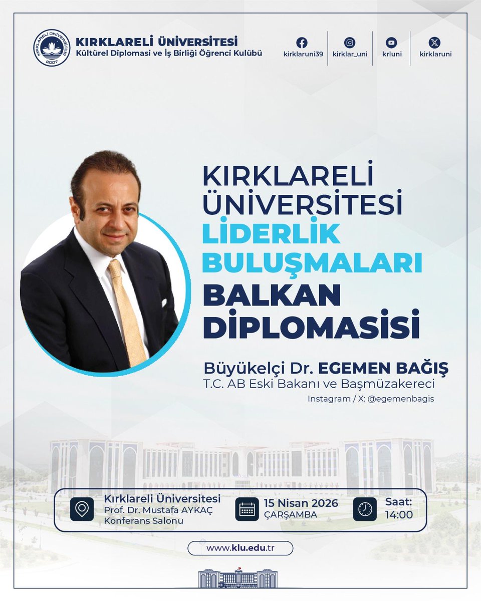 Dr. Egemen Bağış İletişim Ofisi tweet media