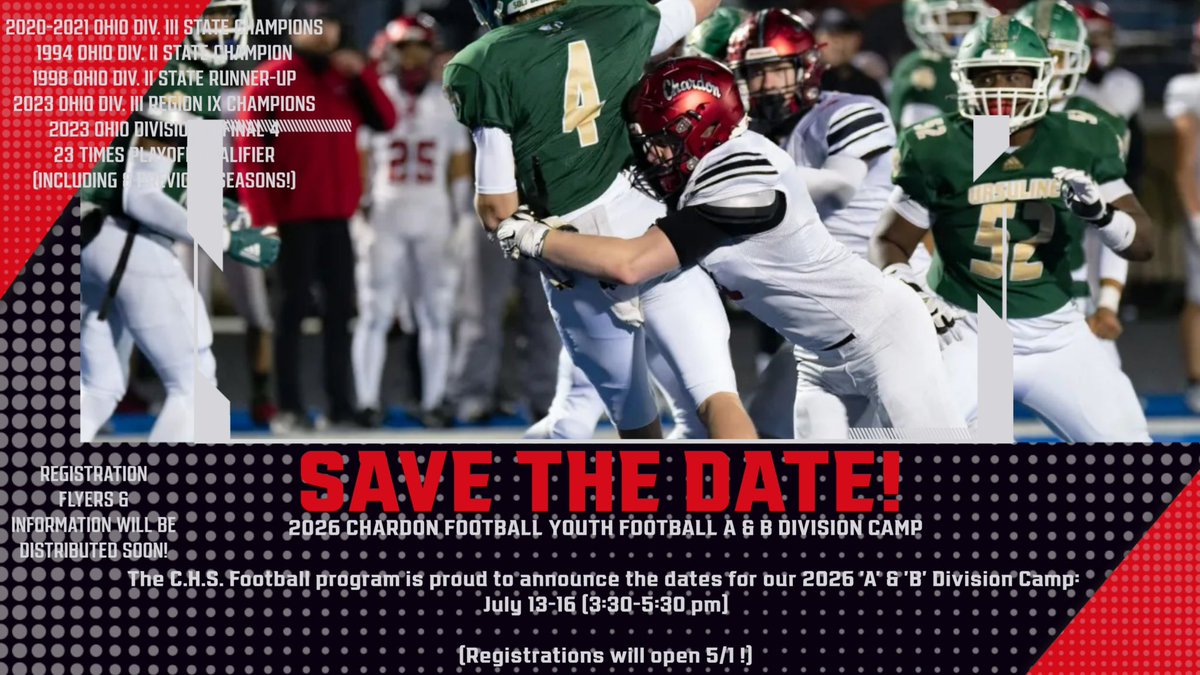 Chardon Hilltopper Football tweet media