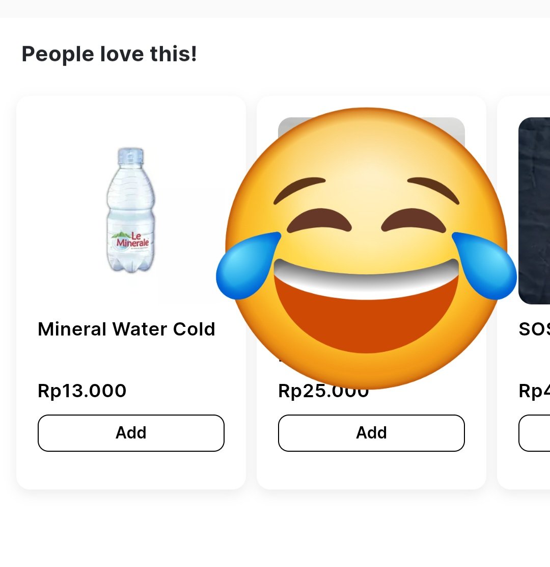 Alf_Anas's tweet photo. Coffee shop tapi best seller nya air mineral 🤣 https://t.co/aCvdmBAft8