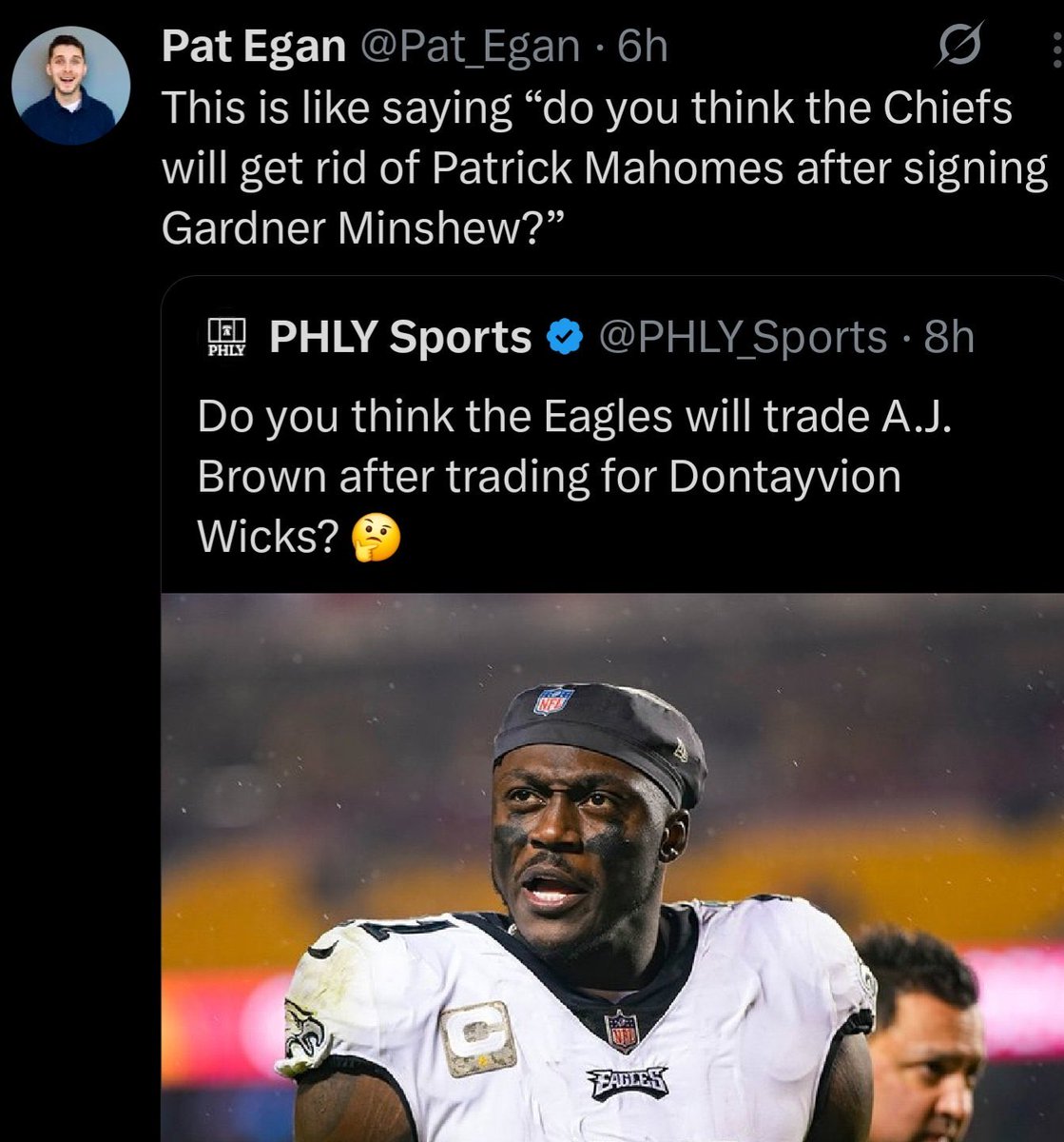 Sade 👋 #FlyEaglesFly 🦅 tweet media