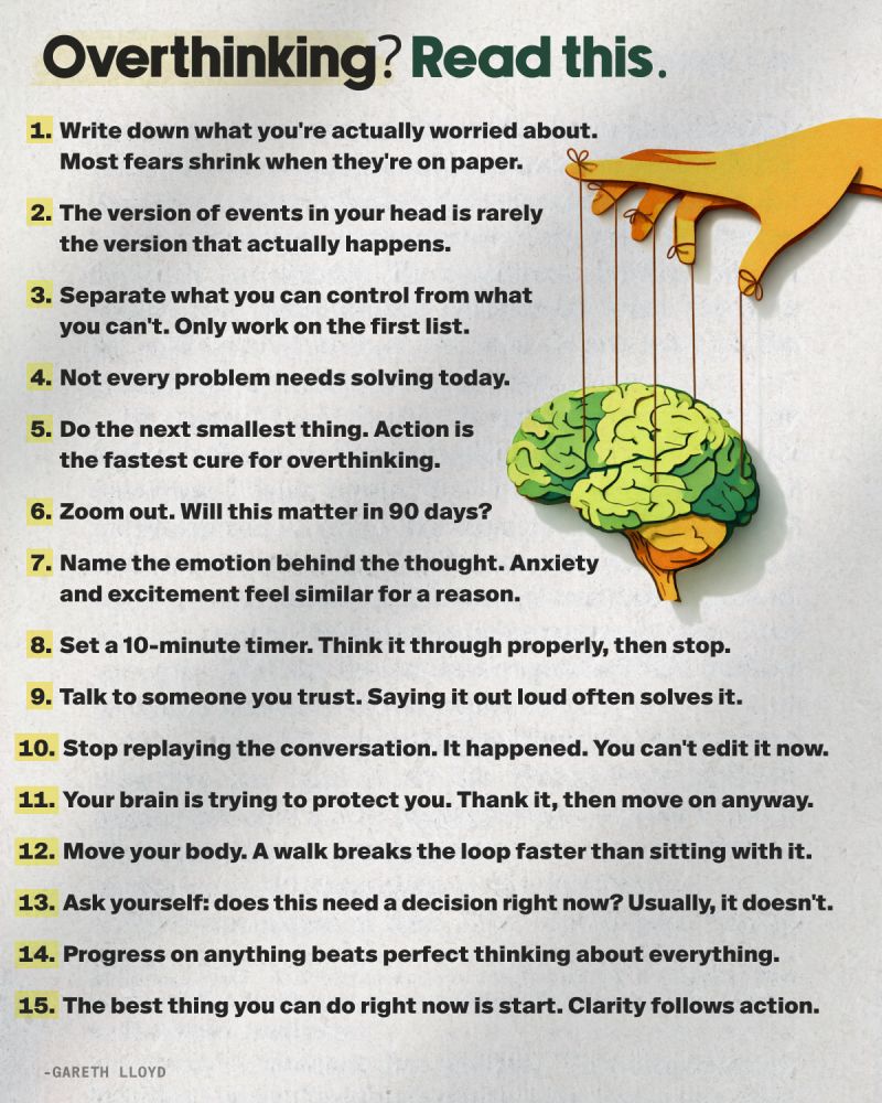 CuriousMindsHub's tweet image. A busy mind isn't a sign you care deeply. It's a sign you need to learn how to switch off: