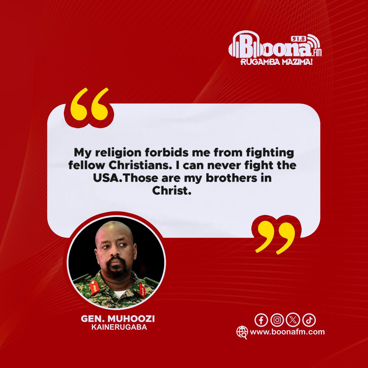91.8 Boona FM tweet media