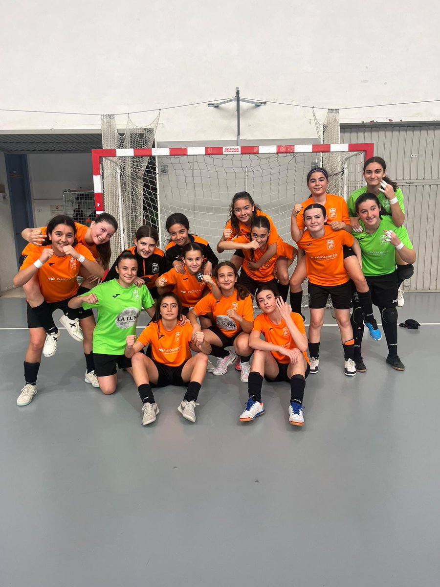 NaranjaSanfer's tweet photo. INFANTIL A | ¡Pleno de victorias de las nuestras en los dos partidos disputados entre ayer y hoy!

✅ 1-2 ante @CDLeganesFS_Fem 
✅ 0-1 ante @cdrivasfutsalfe 

🧡 ¡Enhorabuena por el +6, equipo!

#CanteraNaranja #123Sanfer https://t.co/KxJuj4WjnX