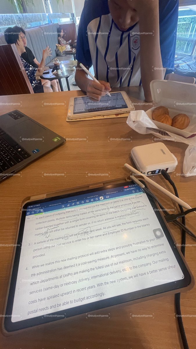 studywithjannis's tweet photo. ต้าบอกชิวมากครับพี่ แต่พี่ดูจากหน้าแล้วไม่น่าชิวนะ🫩 ช่วงนี้ไม่ได้อัพเดตเลย แต่ติดสอนยาวๆเลยค่ะ😻🌟 ‼���ล่าสุดrlaเปลี่ยนเรื่องessayแล้วนะคะ ไม่มีที่เคยออกมาก่อน‼️#สอบged https://t.co/WGK39S0OQM