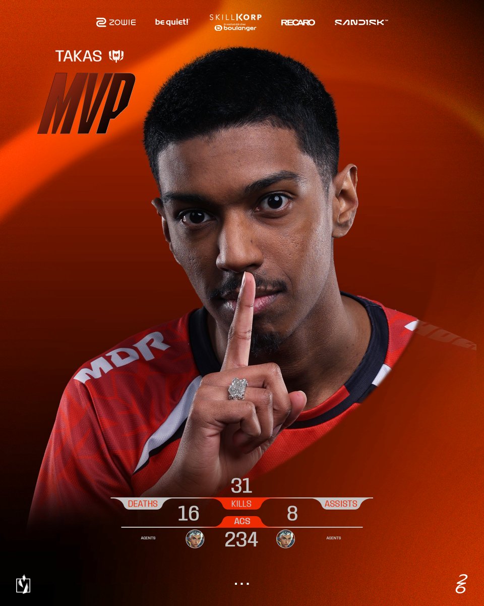 valleague_fr's tweet photo. La constance paie pour @TakaS_Jr qui décroche son premier MVP du split ! 🫡👑 https://t.co/BVKQQJXYGQ