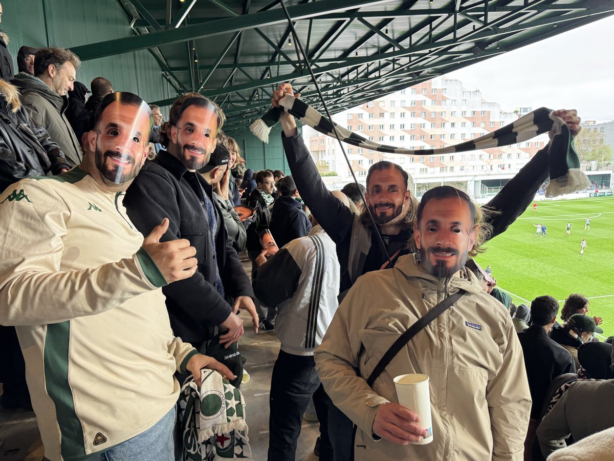 YoganR's tweet photo. @georgeboxall22 you missed an incredible one today. We were tearful at the end. Incredible scenario, from deep disparu to ecstatic joy. First time I also hear the Red Star Fans starting a song about at player. L’aventurier from Indochine for Damien is a banger. https://t.co/WhUK4xnbqx