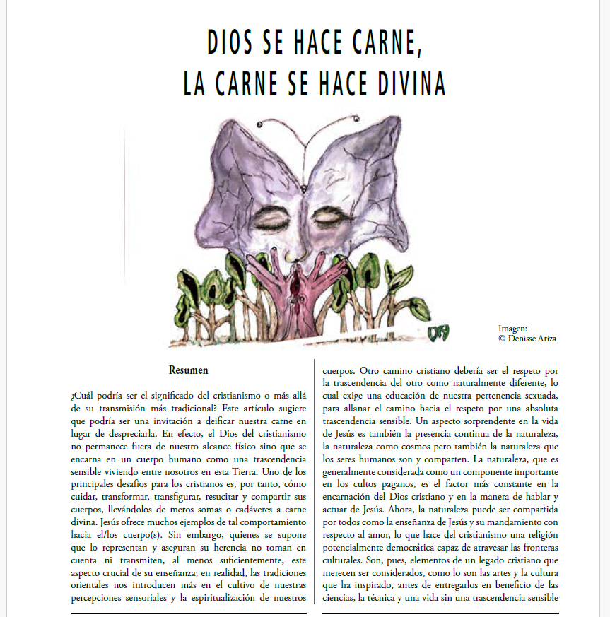 Intercanvis_'s tweet photo. DESGRANEM (II) el número 55. A la secció de Convidats hi trobem els articles de Luce Irigaray "Dios se hace carne, la carne se hace divina", després de la presentació de l'autora per part de Beatriz Conde, ... https://t.co/g2chRB188o