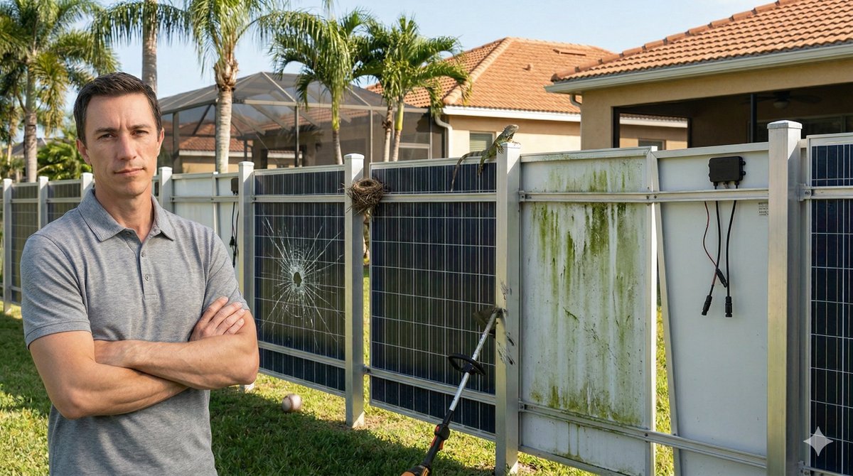 Solar Fencing?

floridasolardesigngroup.com/solar-fences-c…

Sounds like a great idea at first, but there are a lot of impediments to pulling this off.