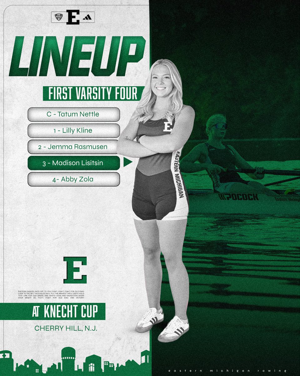 EMURowing's tweet photo. This weekend’s lineups! https://t.co/8jRBbujjE3