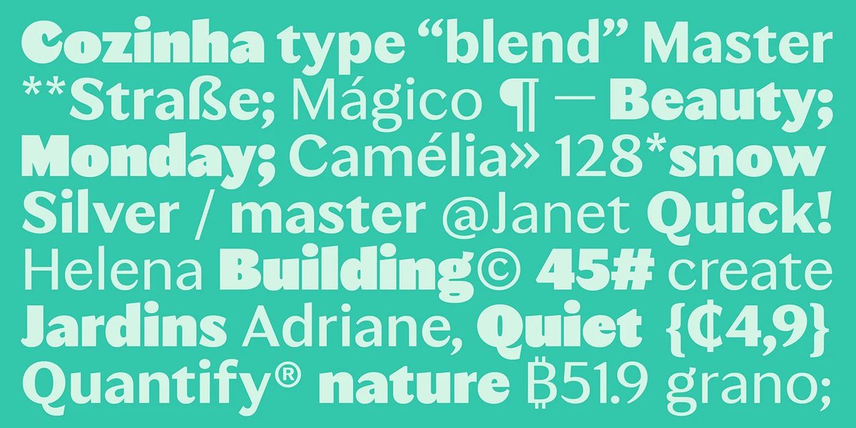 abduzeedo's tweet image. Autentica Sans is a geometric sans-serif typeface designed by Sofia Mohr with an organic structure, striking contrast, and weights from Regular to Black designed for display editorial and branding use.

abduzeedo.com/autentica-sans…

#typography #freefonts