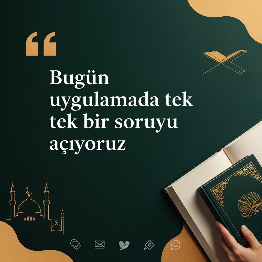 TefekkurAI's tweet photo. Bugün çok net bir çağrı: tek bir sorunu seç ve Tefekkür’de aç. Bazen bir uygulamayı anlatmanın en iyi yolu onu sadece göstermek değil, kullanmaktır.

#Tefekkur #Uygulama #Kuran #Ayet #Dene #Kaynak https://t.co/3ni7ARui5n