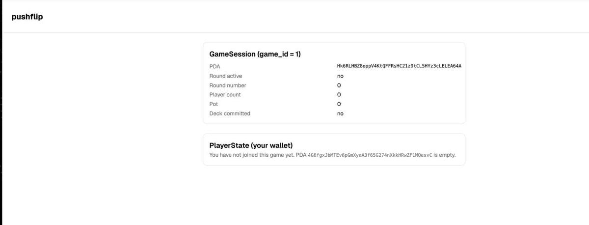 PushFlip 🎴 | shipping @ Solana Frontier tweet media