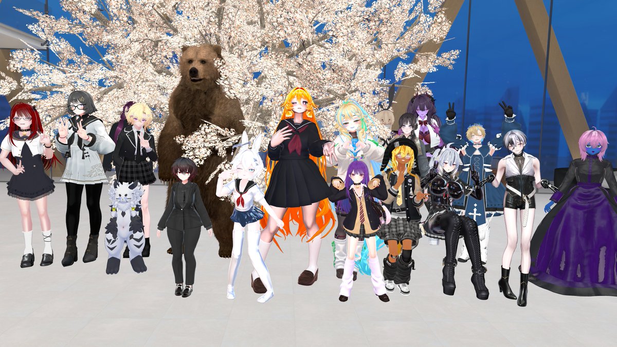 VRChat男姉さんアバター集会 tweet media