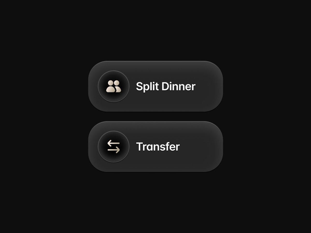 mnowakdesign's tweet image. Components, dark aesthetic 🫴🏻