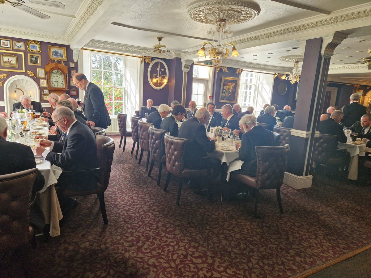 ProvCornwall's tweet photo. The new Active Team at PGL Cornwall has been invested!

After an excellent meeting showcasing the best of Cornish masonry, we now look forward to a fantastic festive board at the Penventon Hotel with 212 members in attendance.

Freemasonry at its best.💙 https://t.co/asPPGcYfIP
