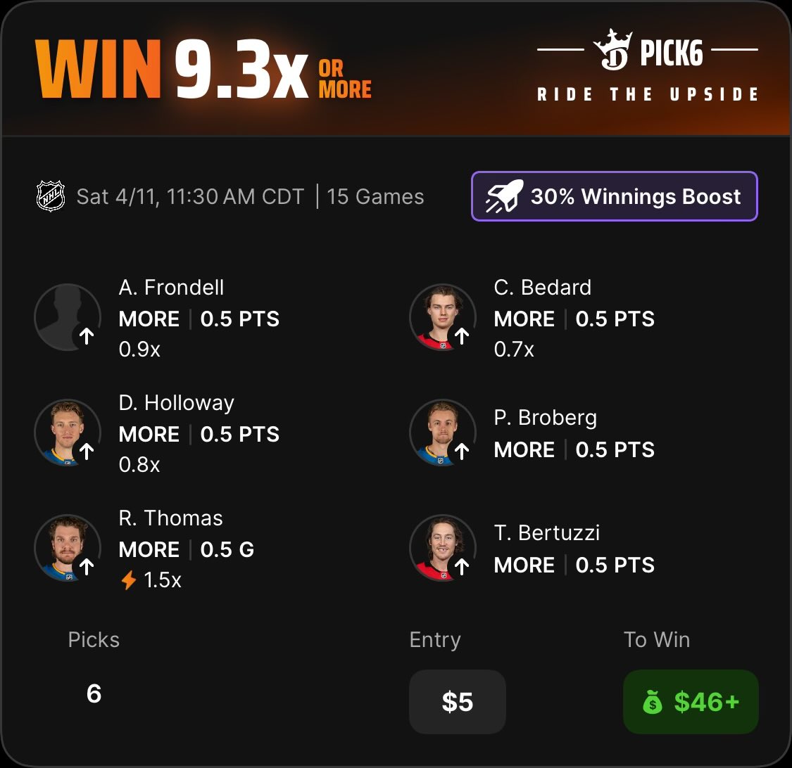 Pick6 Alyssa tweet media