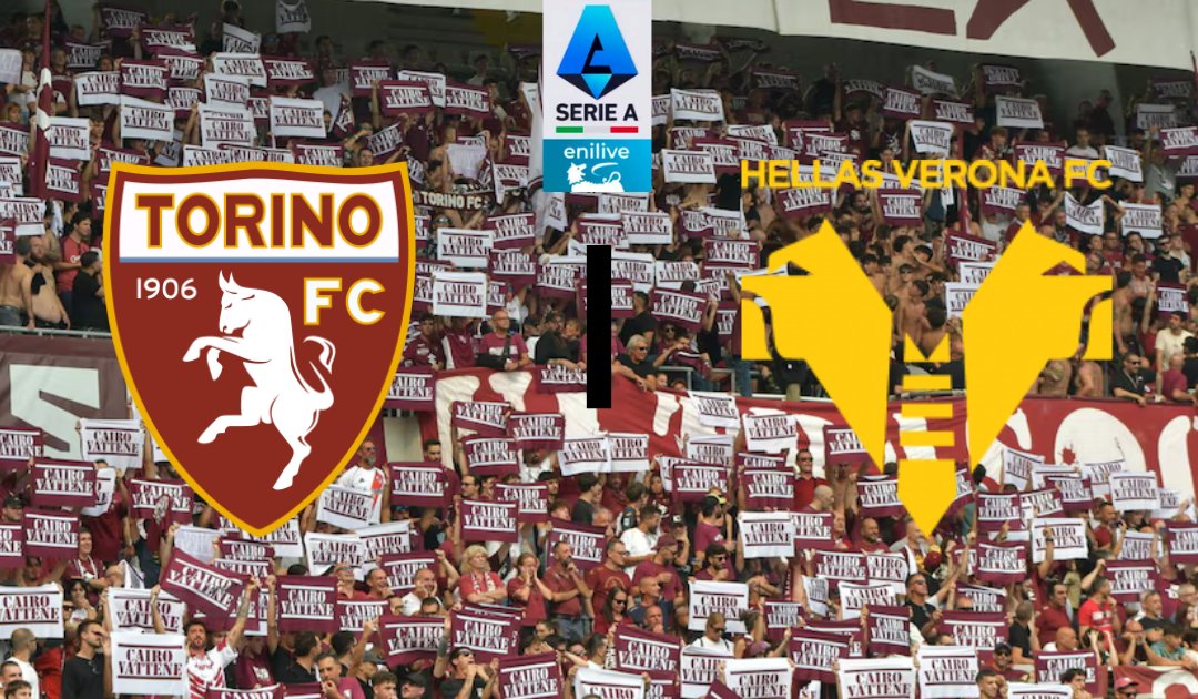 Giornata 3️⃣2️⃣ - Serie A 🇮🇹
#TorinoVerona 2️⃣ - 1️⃣
⚽️ 6' #Simeone 🇦🇷 (1 - 0)
⚽️ 38' #Bowie 🏴󠁧󠁢󠁳󠁣󠁴󠁿 (1 - 1)
⚽️ 50' #Casadei 🇮🇹 (2 - 1)

Il Toro fa il minimo sforzo per portare a casa 3 punti che sanno di salvezza quasi ipotecata. 🐂

#SerieAEnilive