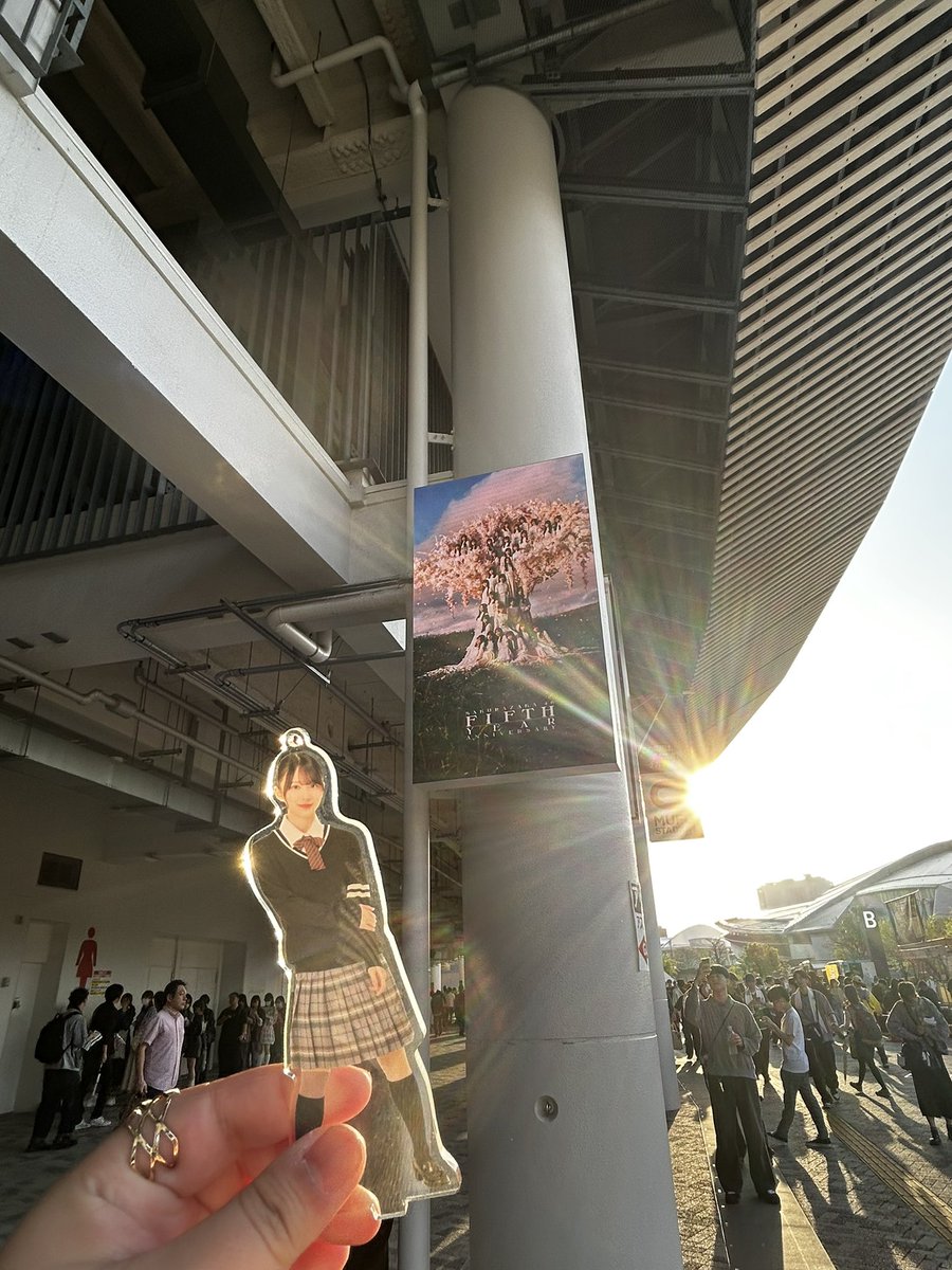 nerur_u's tweet photo. これからも大好きです❤️💙

 #櫻坂5thアニラ_国立競技場_DAY1 https://t.co/FHr9vjQq4C