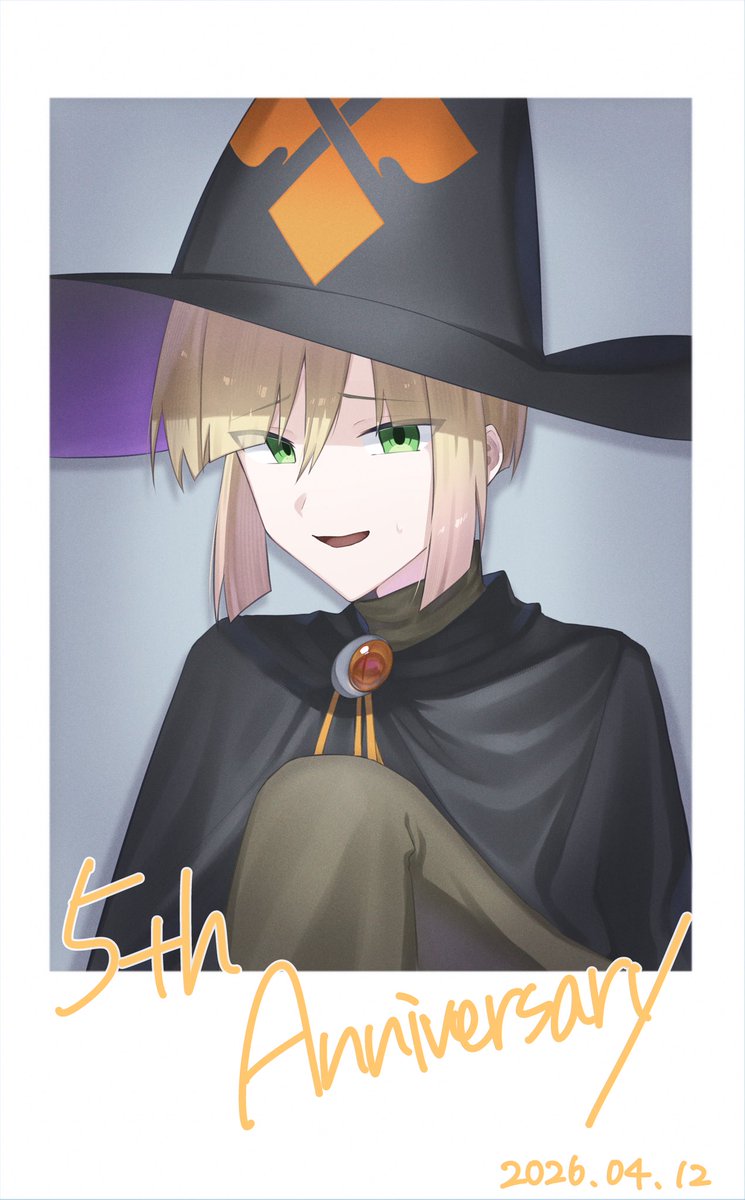 #異邦の使いミリアム実装五周年

おめでと～～🎉🎉5歳だね……はやいねえ…