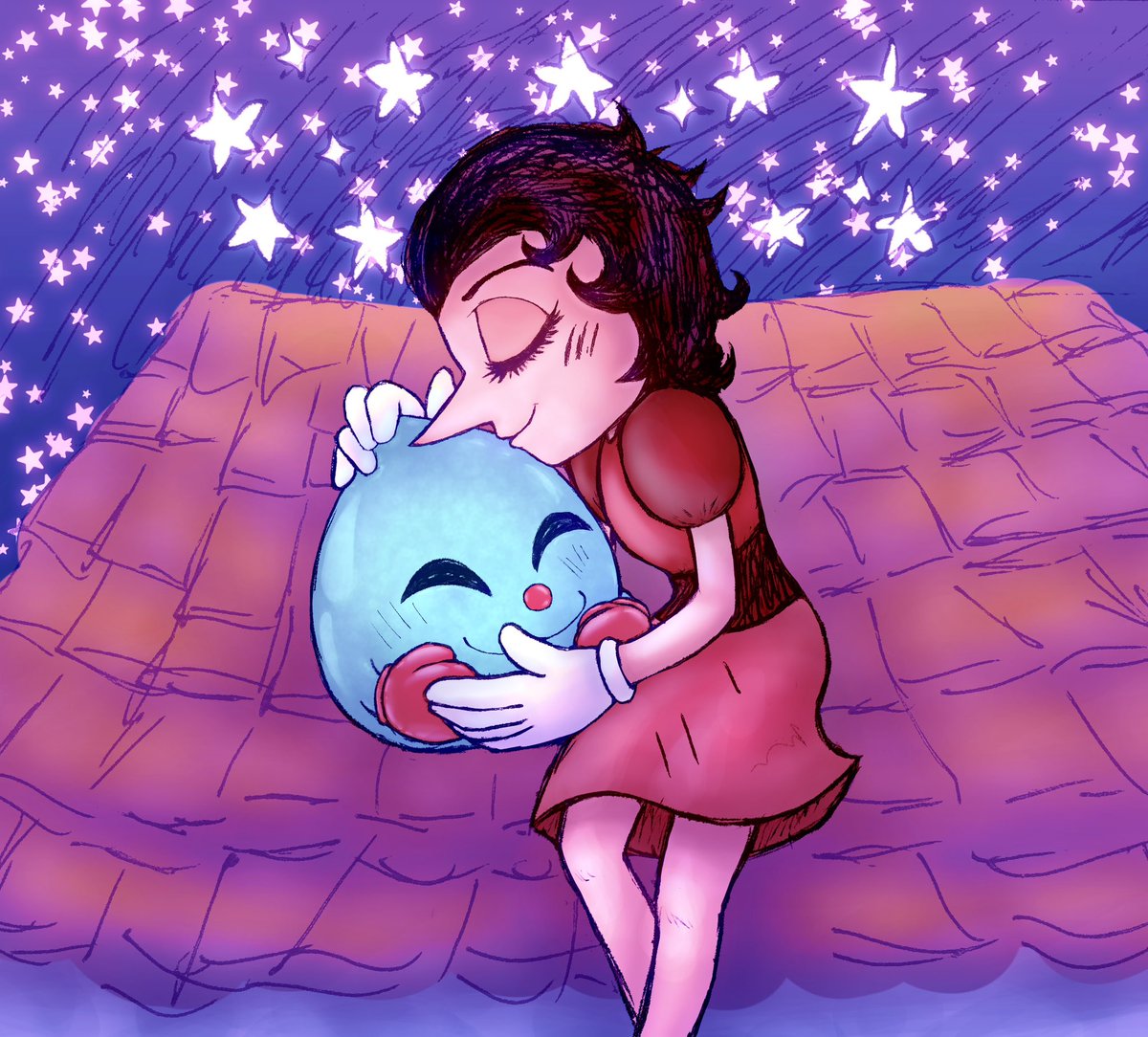 Golurker's tweet photo. hwehehehe #cuphead #hildaberg #goopylegrande https://t.co/a4JrxZj1Ez