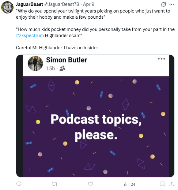Simon Butler tweet media