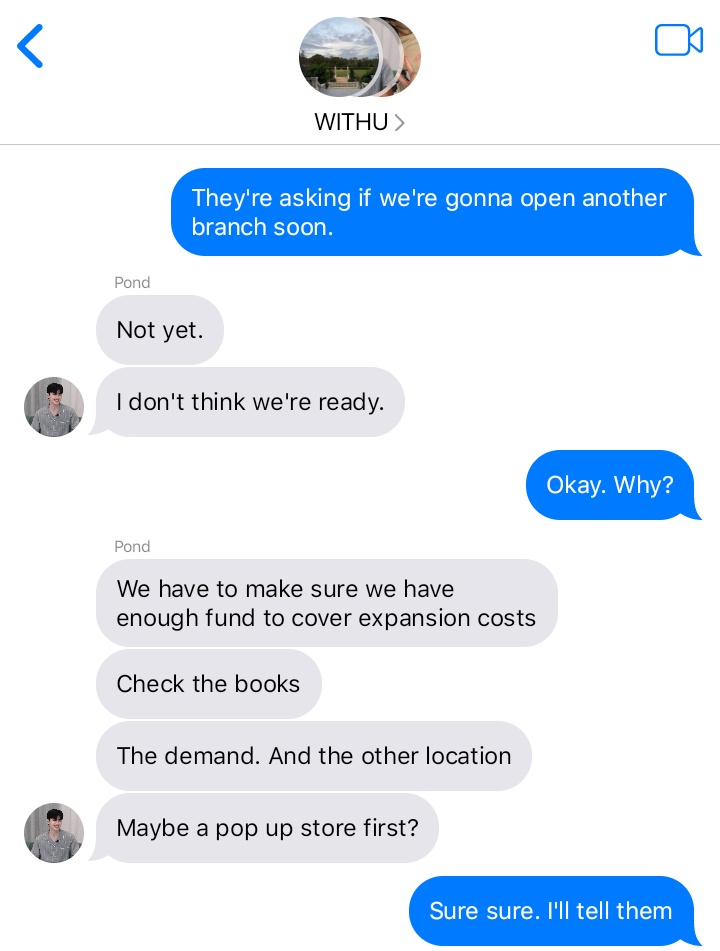 ppwremium's tweet image. phuwin's big baby

- a #pondphuwin one shot au