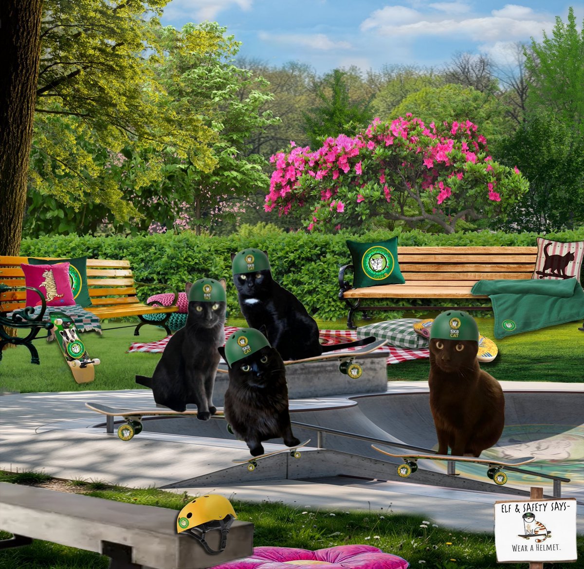 Charlie and, um. . .Bogie tweet media