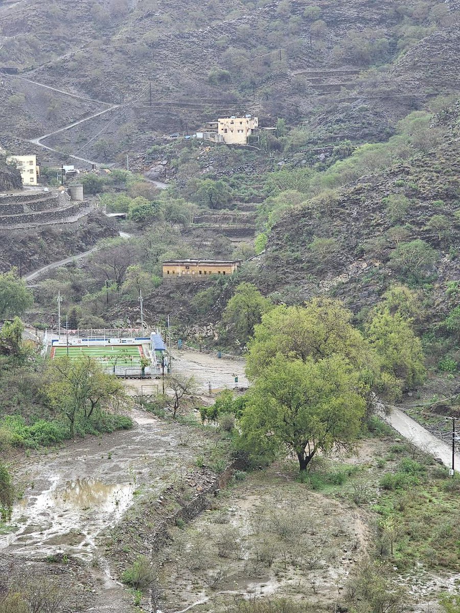 أمطار🌧️ محافظة الداير بني مالك